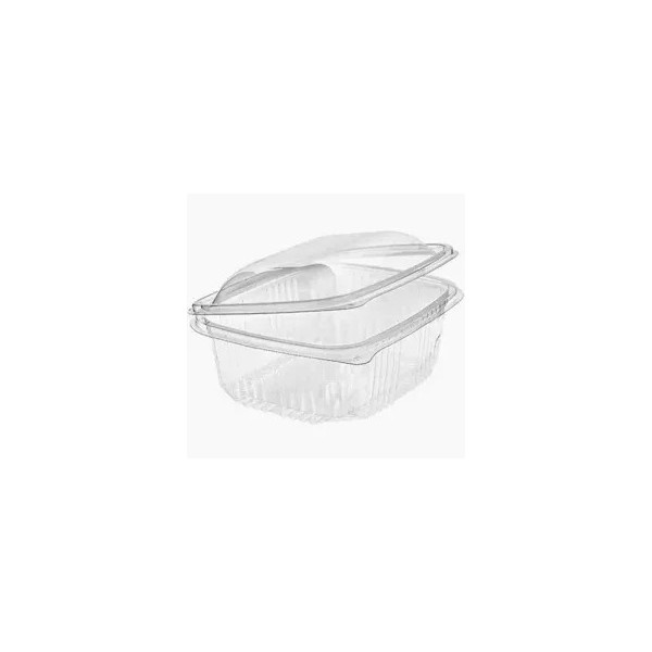 TARRINA CON TAPA ALTA PET 500 CC. (600 UDS.)