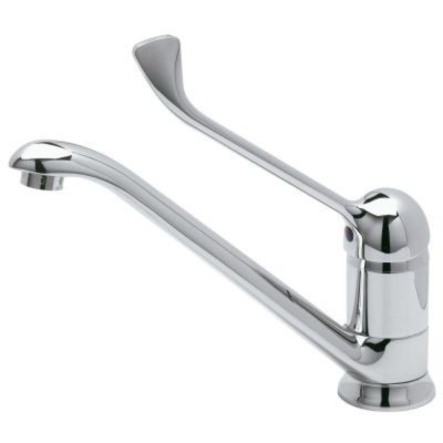 Grifo caño bajo mando alto