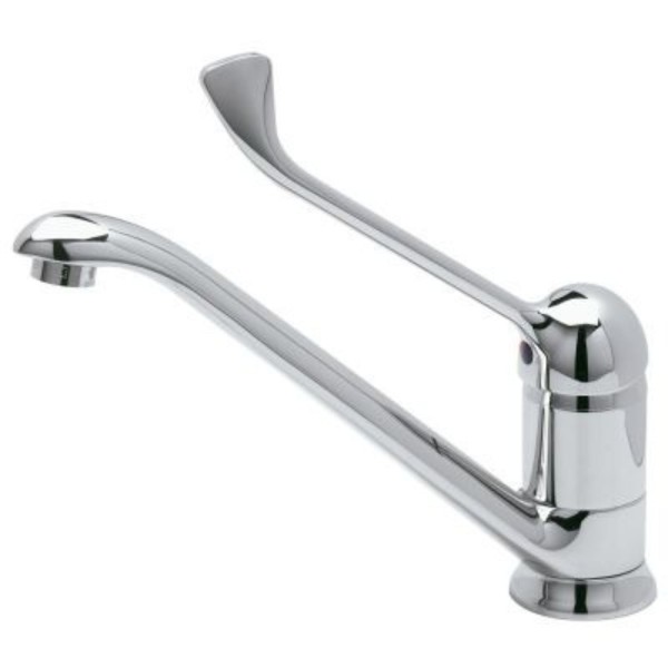 Grifo caño bajo mando alto