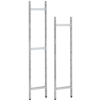 Soporte Lateral Estantería Acero Inox.