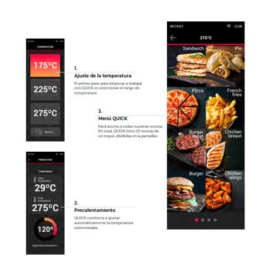 Mychef Horno de Cocción Acelerada Quick 1 T