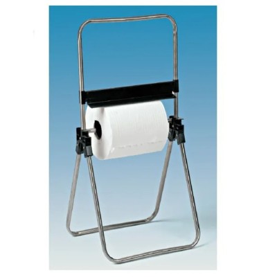 Portabobinas plegable suelo acero-inox. PB-1