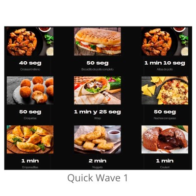 Mychef Horno de Cocción Acelerada Quick Wave 2