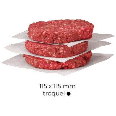 Papel separador Hamburguesas 115×115 mm