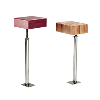 Pilon graduable descentrado acero-inox.