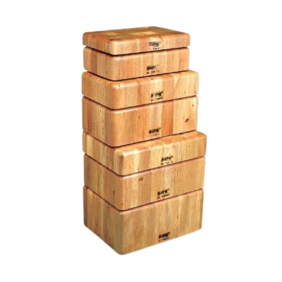 Tacos de madera rectangulares