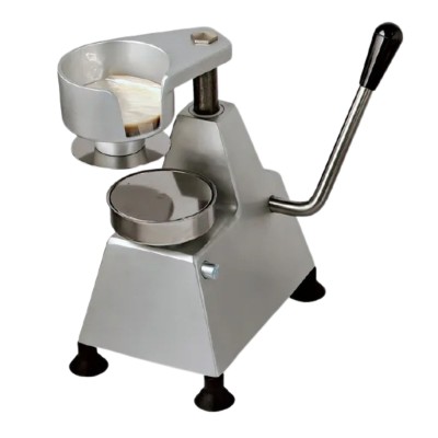 Formadora hamburguesa semiautomática redonda 10 cms.