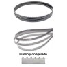 Cintas de hueso y congelado